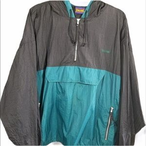 Vintage SPALDING half zip pullover windbreaker